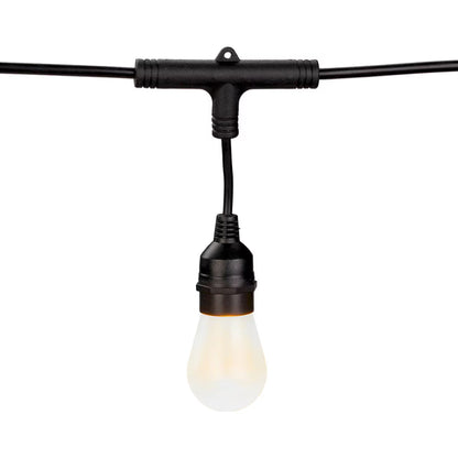 American Lighting  SPKPL-PVLSF-24-24-BK  String Light 48' 2' Spacing RGBW Spektrum+