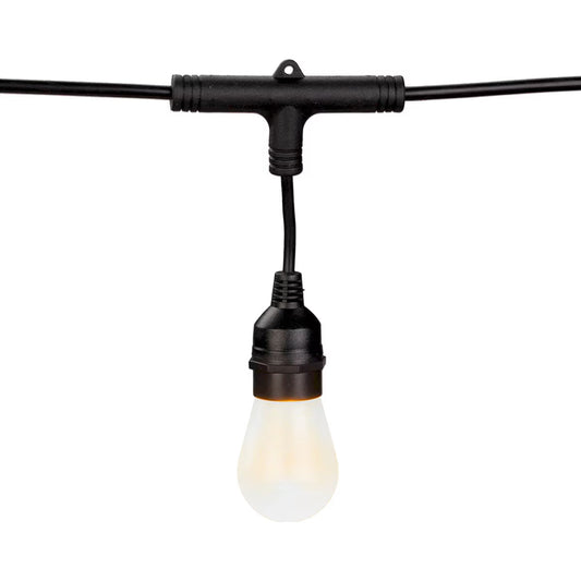 American Lighting  SPKPL-PVLSF-24-24-BK  String Light 48' 2' Spacing RGBW Spektrum+