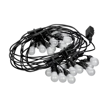 American Lighting  SPKPL-PVLSF-24-24-BK  String Light 48' 2' Spacing RGBW Spektrum+
