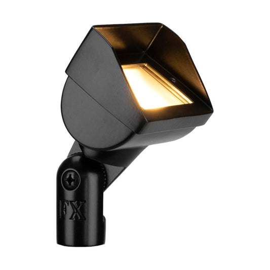 FX Luminaire Black Finish CW-31, NO LAMP, FB G4 WALL WASH, STAKE