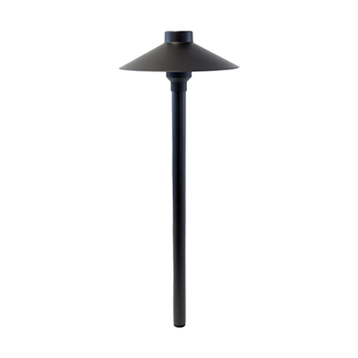 Brilliance -BD-PL-ECO-G4-BK-3000-Black Diamond Pathlight with G4 ECOSTAR 3W 3000K LED Lamp and Ground Stake, 18.2 in. Height, Black Finish