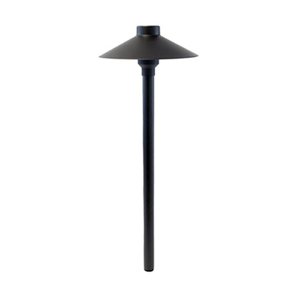 Brilliance -BD-PL-ECO-G4-BK-3000-Black Diamond Pathlight with G4 ECOSTAR 3W 3000K LED Lamp and Ground Stake, 18.2 in. Height, Black Finish