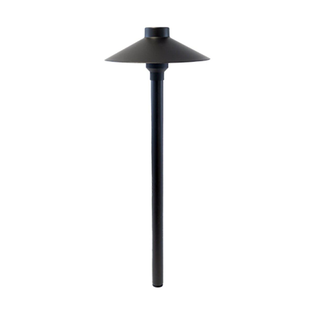 Brilliance -BD-PL-ECO-G4-BK-3000-Black Diamond Pathlight with G4 ECOSTAR 3W 3000K LED Lamp and Ground Stake, 18.2 in. Height, Black Finish