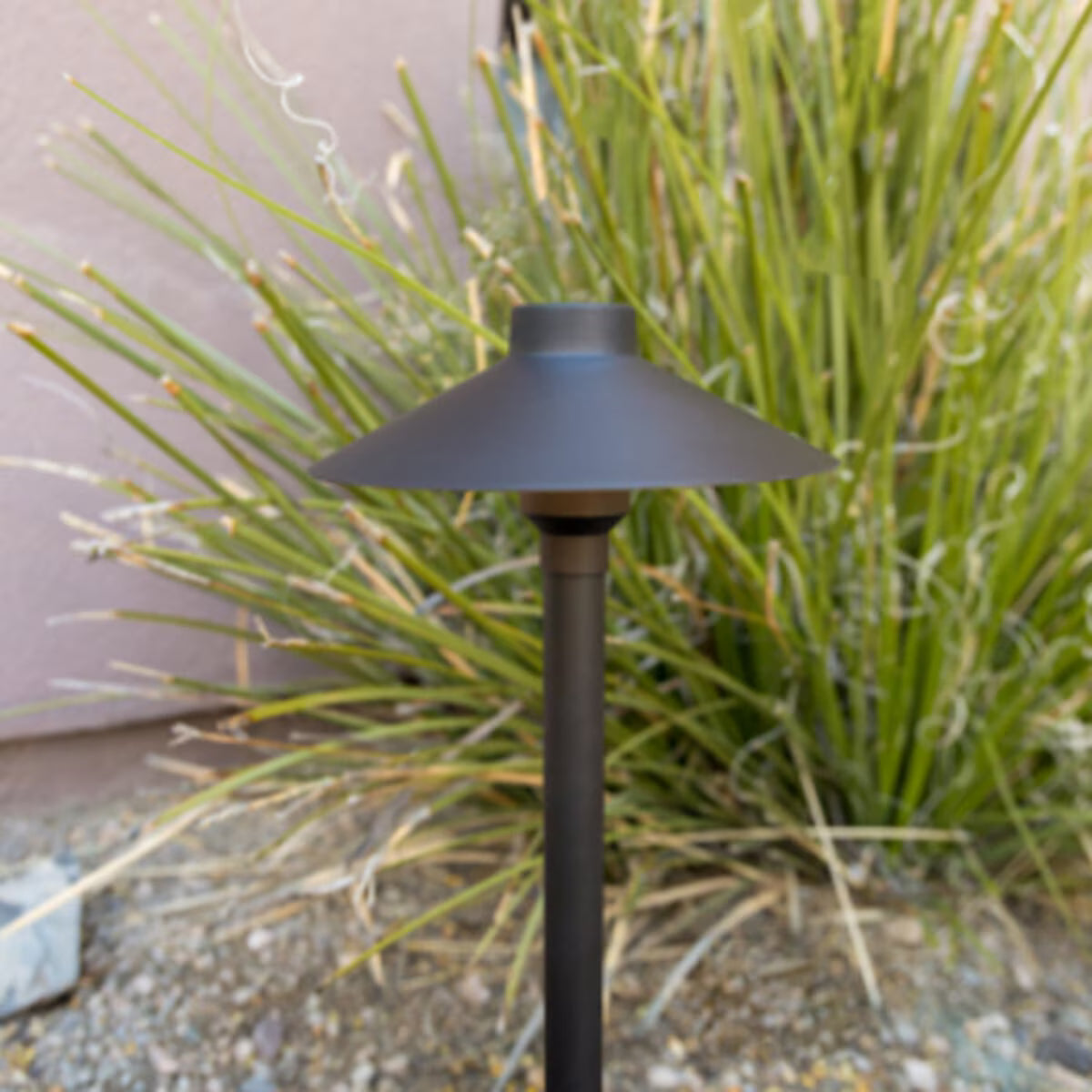 Brilliance -BD-PL-ECO-G4-BK-3000-Black Diamond Pathlight with G4 ECOSTAR 3W 3000K LED Lamp and Ground Stake, 18.2 in. Height, Black Finish