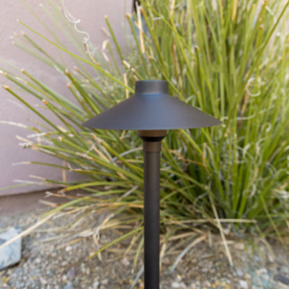Brilliance -BD-PL-ECO-G4-BK-3000-Black Diamond Pathlight with G4 ECOSTAR 3W 3000K LED Lamp and Ground Stake, 18.2 in. Height, Black Finish
