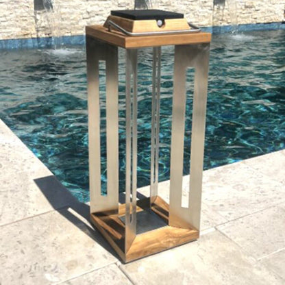 Brilliance -SERENITY-LA-SS-L-Serenity Solar Lantern Stainless Steel