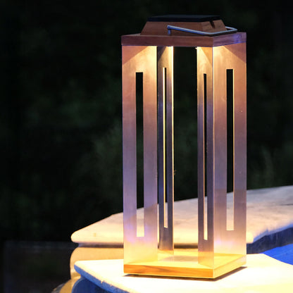 Brilliance -SERENITY-LA-SS-L-Serenity Solar Lantern Stainless Steel