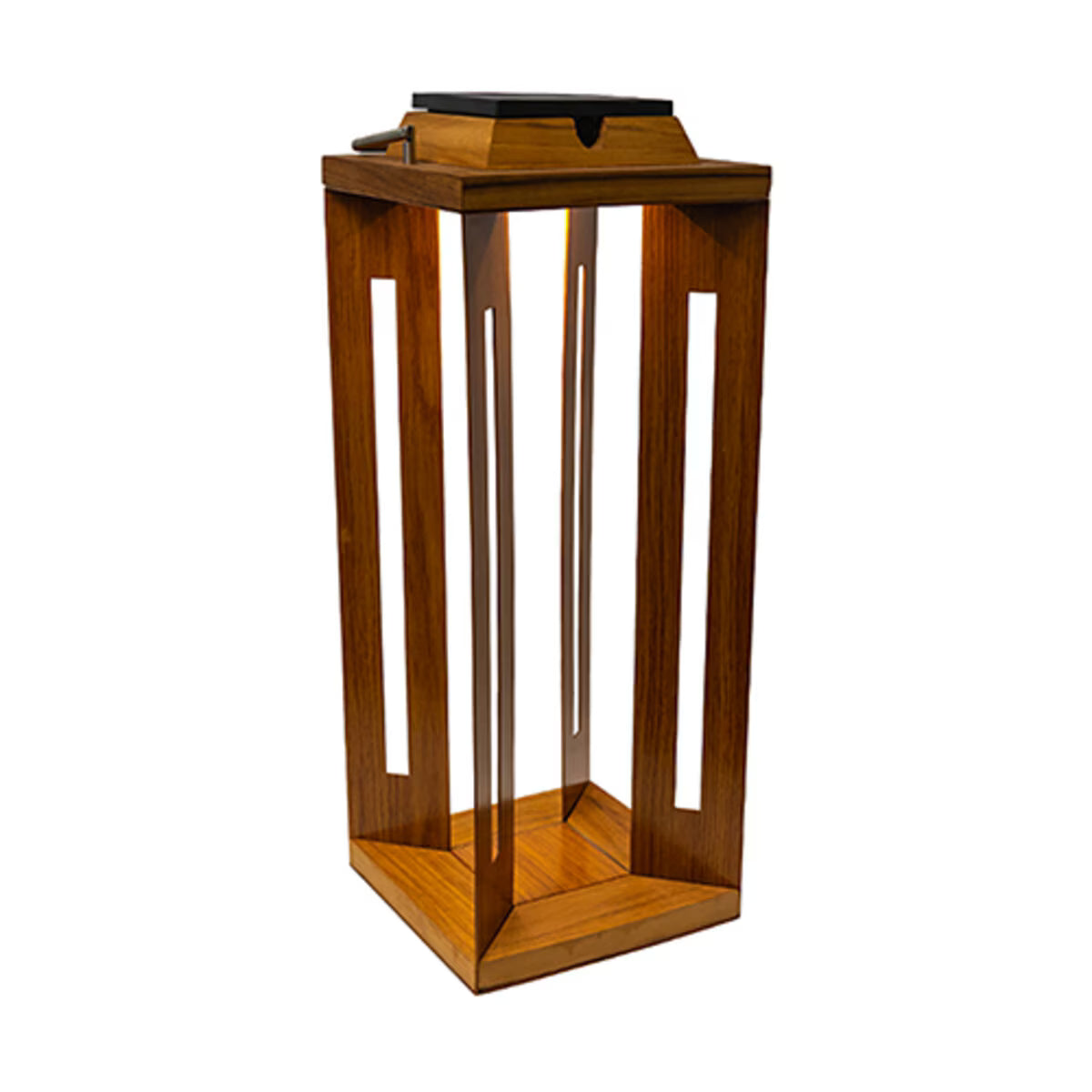 Brilliance-SERENITY-LA-TK-L- Serenity Solar Lantern Teakwood