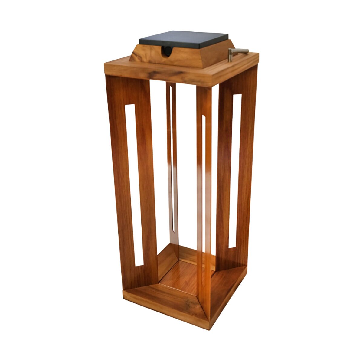 SERENITYLAR-LA-TK-L-Serenity Solar Lantern Teakwood