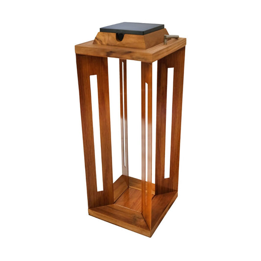 SERENITYLAR-LA-TK-L-Serenity Solar Lantern Teakwood