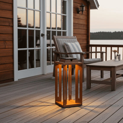 SERENITYLAR-LA-TK-L-Serenity Solar Lantern Teakwood