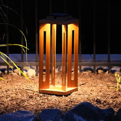 SERENITYLAR-LA-TK-L-Serenity Solar Lantern Teakwood