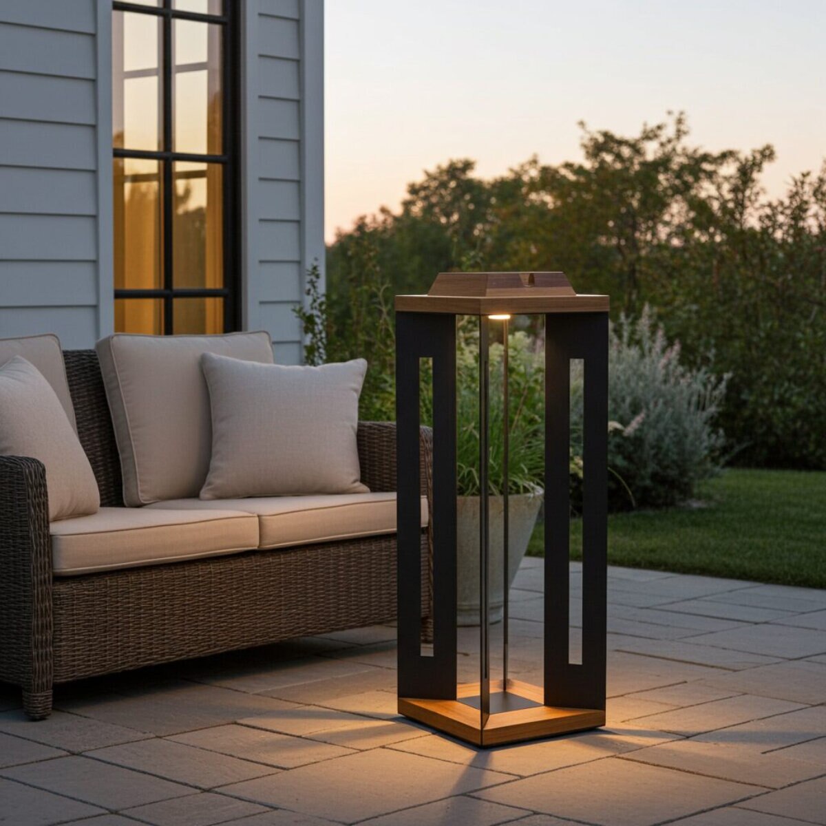 SERENITYLAR-LA-BK-L-Serenity Solar Lantern Black