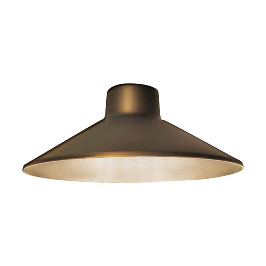 ABR Lighting Stoss Brass 7" Hat G4 Path Light 1-APL-02-7-HAT