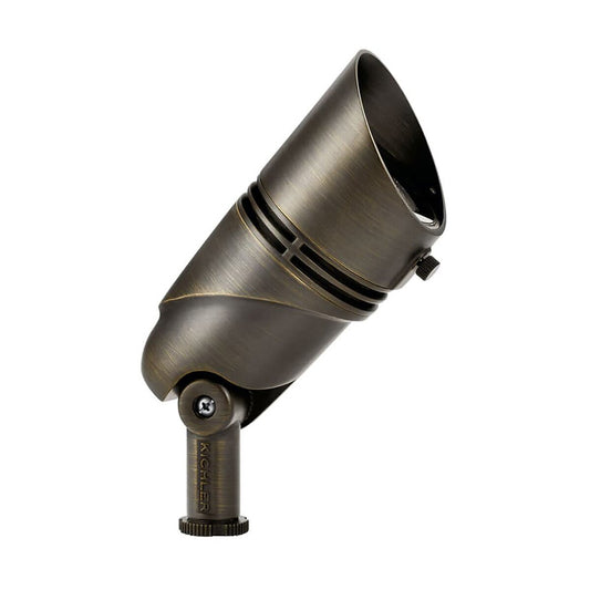 Kichler-16160CBR27- 1200 Lumen VLO 2700K 15 Degree Spot Brass