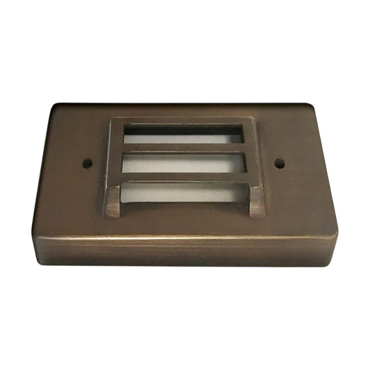 1-SDL-02-S  Matisse Skinny Step Light, Flush Mount Brass