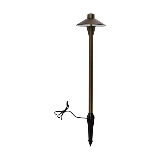 Elitco P003-DB Deluxe Path Light Dark Brass 23 in.