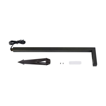 Elitco  P807-DB Modern Path Light 36 in. No Lamp Black