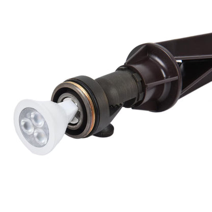 Elegant  C050-DB  Furniture & Lighting Elitco MR-11 Bullet Light Fixture Dark Brass Finish
