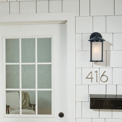 Kichler59099BK   Lombard 12.7 1 Light Wall Light Black