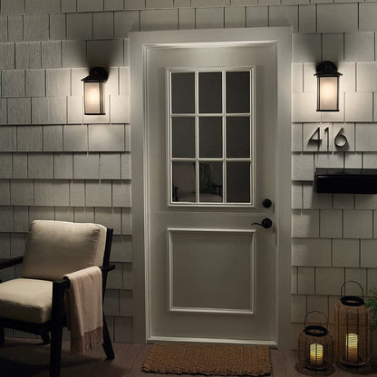 Kichler59099BK   Lombard 12.7 1 Light Wall Light Black