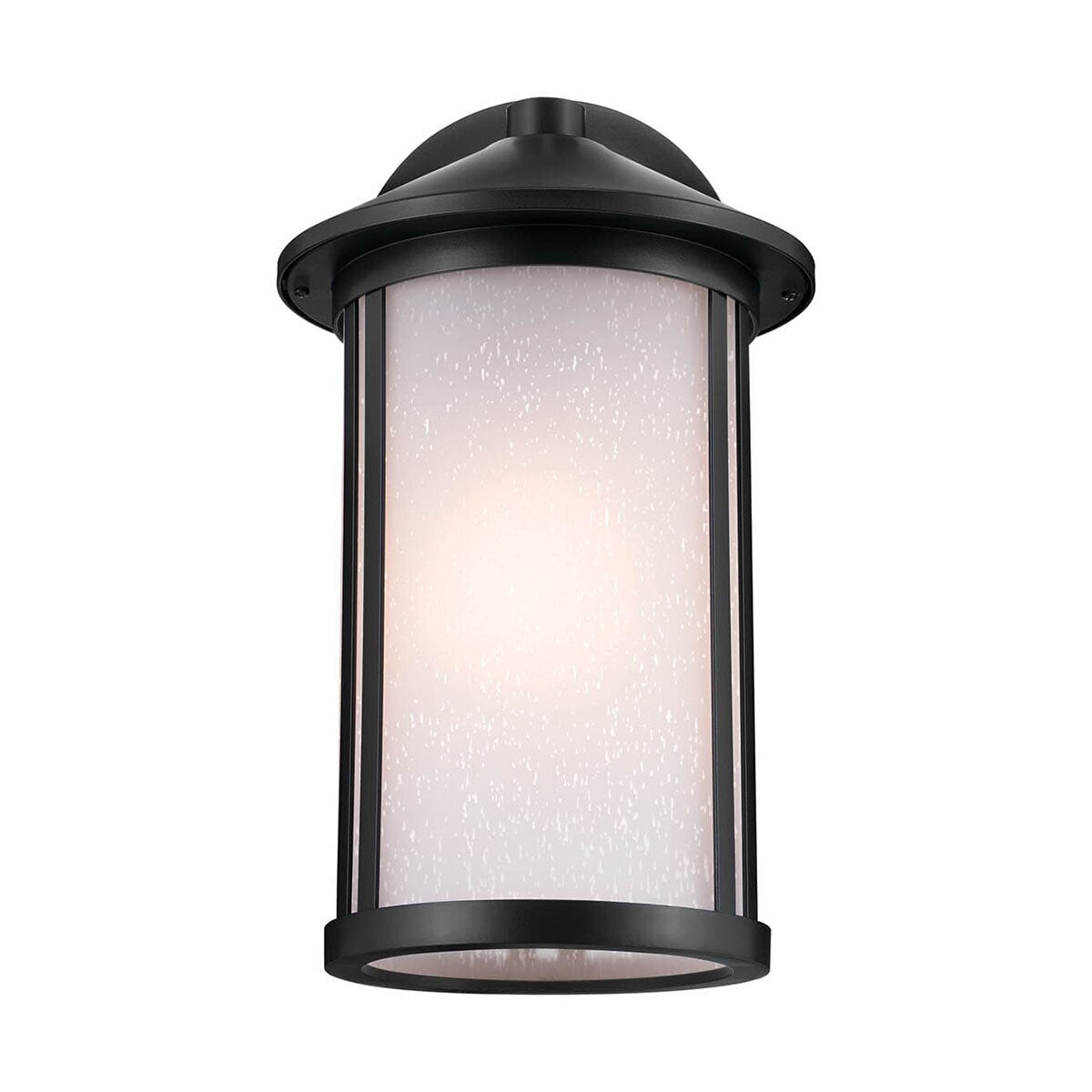59100BK  Lombard 16.5 1 Light Wall Light Black