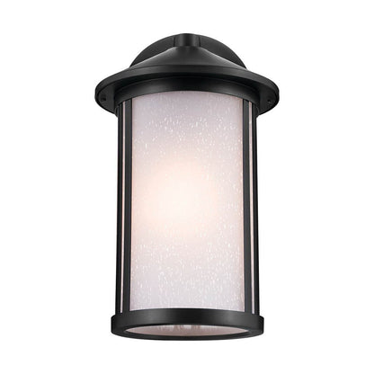 59100BK  Lombard 16.5 1 Light Wall Light Black