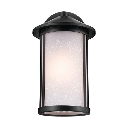 59100BK  Lombard 16.5 1 Light Wall Light Black