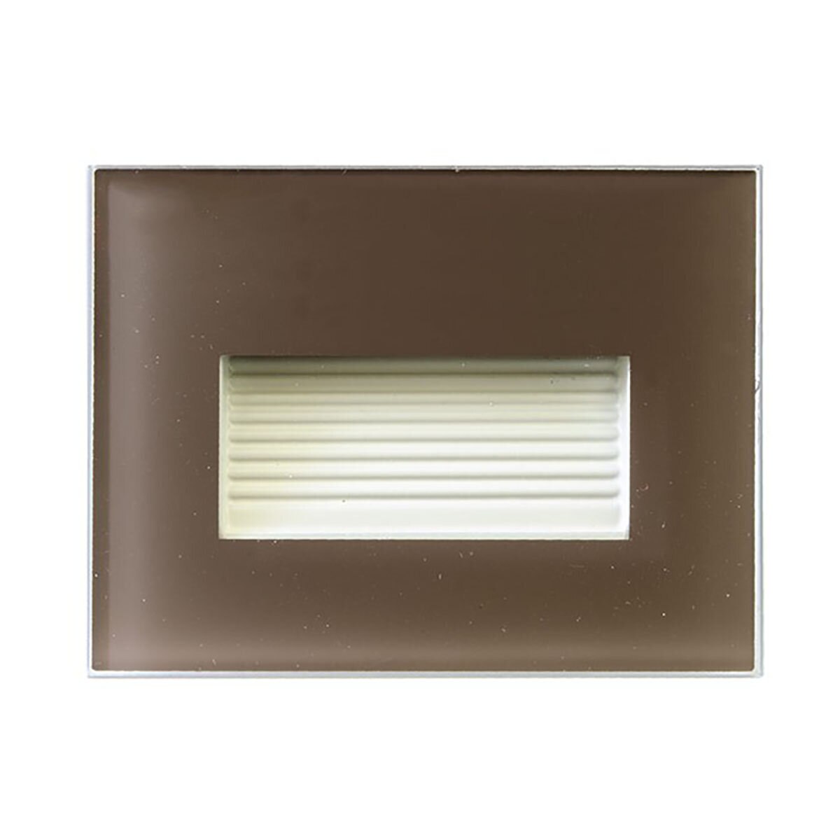 Dabmar  LV654-LED3.5-BZ  Glass Step Light- Bronze