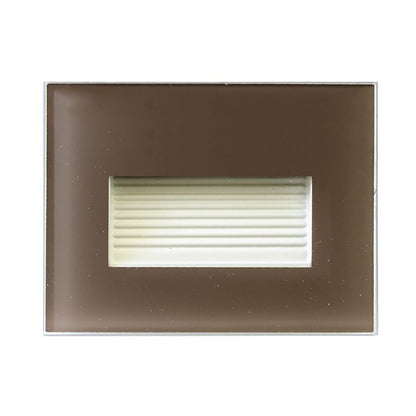 Dabmar  LV654-LED3.5-BZ  Glass Step Light- Bronze
