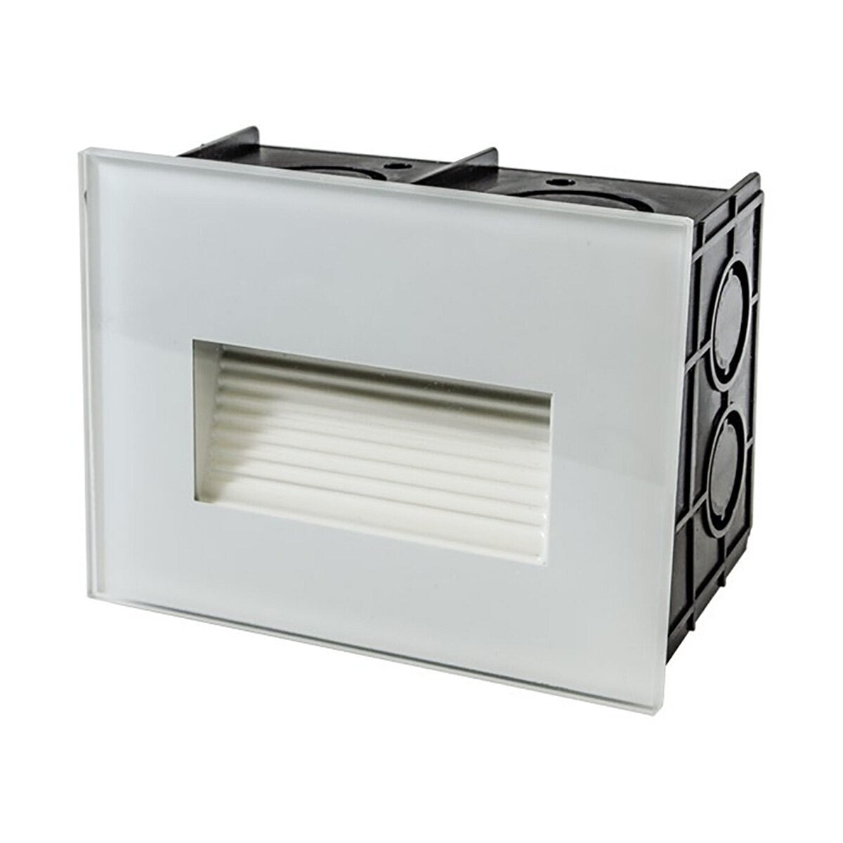Dabmar  LV654-LED3.5-WT  Glass Step Light- White