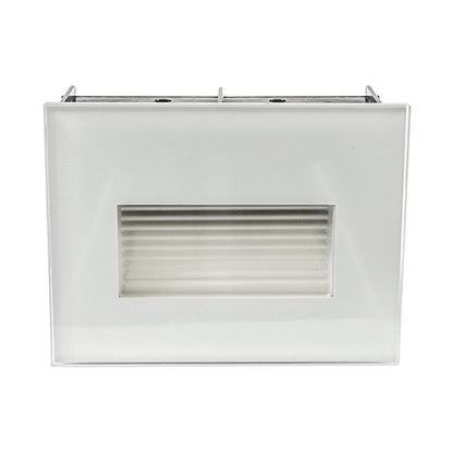 Dabmar  LV654-LED3.5-WT  Glass Step Light- White