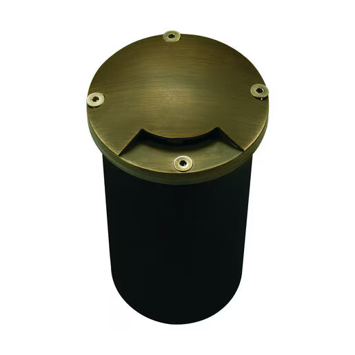 Corona Lighting   CL-204-AB Brass Pathlight 90 Degree Side Lighter