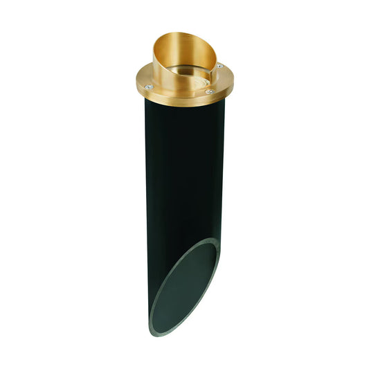 Corona Lighting  CL-302-BR  Brass MR 16 Well Light With Shroud