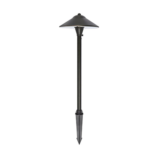 Elegant Lighting  P800-DB  Elitco 9 in. Darkened Brass Path Light