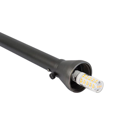Elegant Lighting  P800-DB  Elitco 9 in. Darkened Brass Path Light