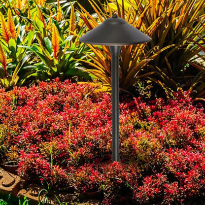 Elegant Lighting  P800-DB  Elitco 9 in. Darkened Brass Path Light