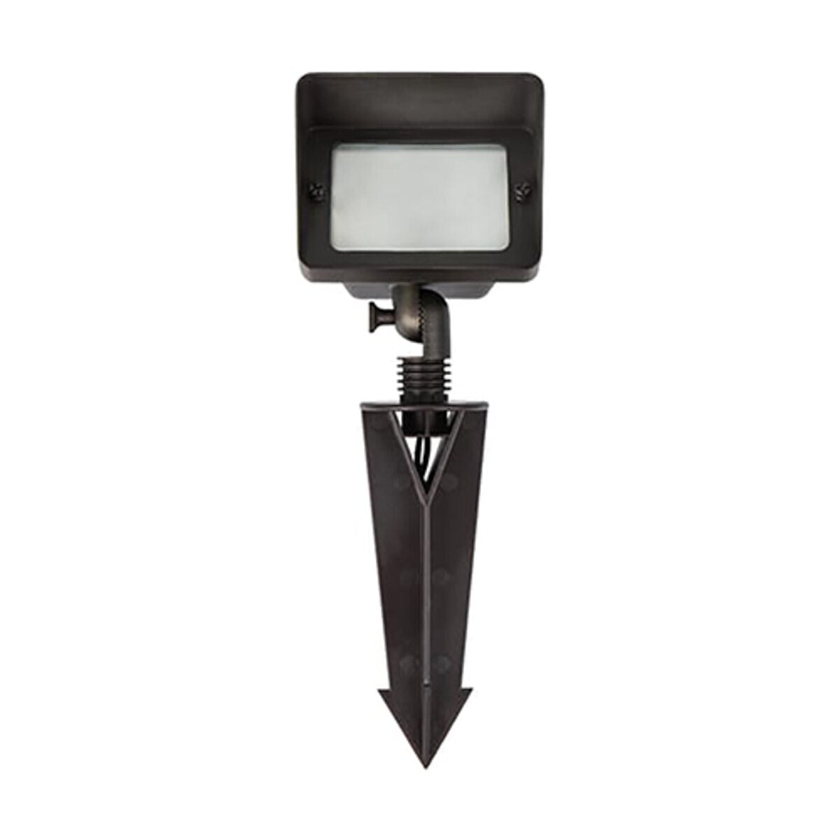 Elegant Lighting   C048V1-DB  Elitco Dark Brass 2-Socket Large Flood Wall Washer, Integrated Warm White LED, CRI 80