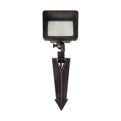 Elegant Lighting   C048V1-DB  Elitco Dark Brass 2-Socket Large Flood Wall Washer, Integrated Warm White LED, CRI 80