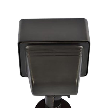 Elegant Lighting   C048V1-DB  Elitco Dark Brass 2-Socket Large Flood Wall Washer, Integrated Warm White LED, CRI 80