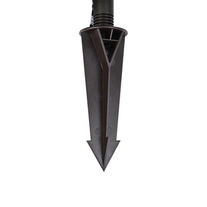 Elegant Lighting   C048V1-DB  Elitco Dark Brass 2-Socket Large Flood Wall Washer, Integrated Warm White LED, CRI 80