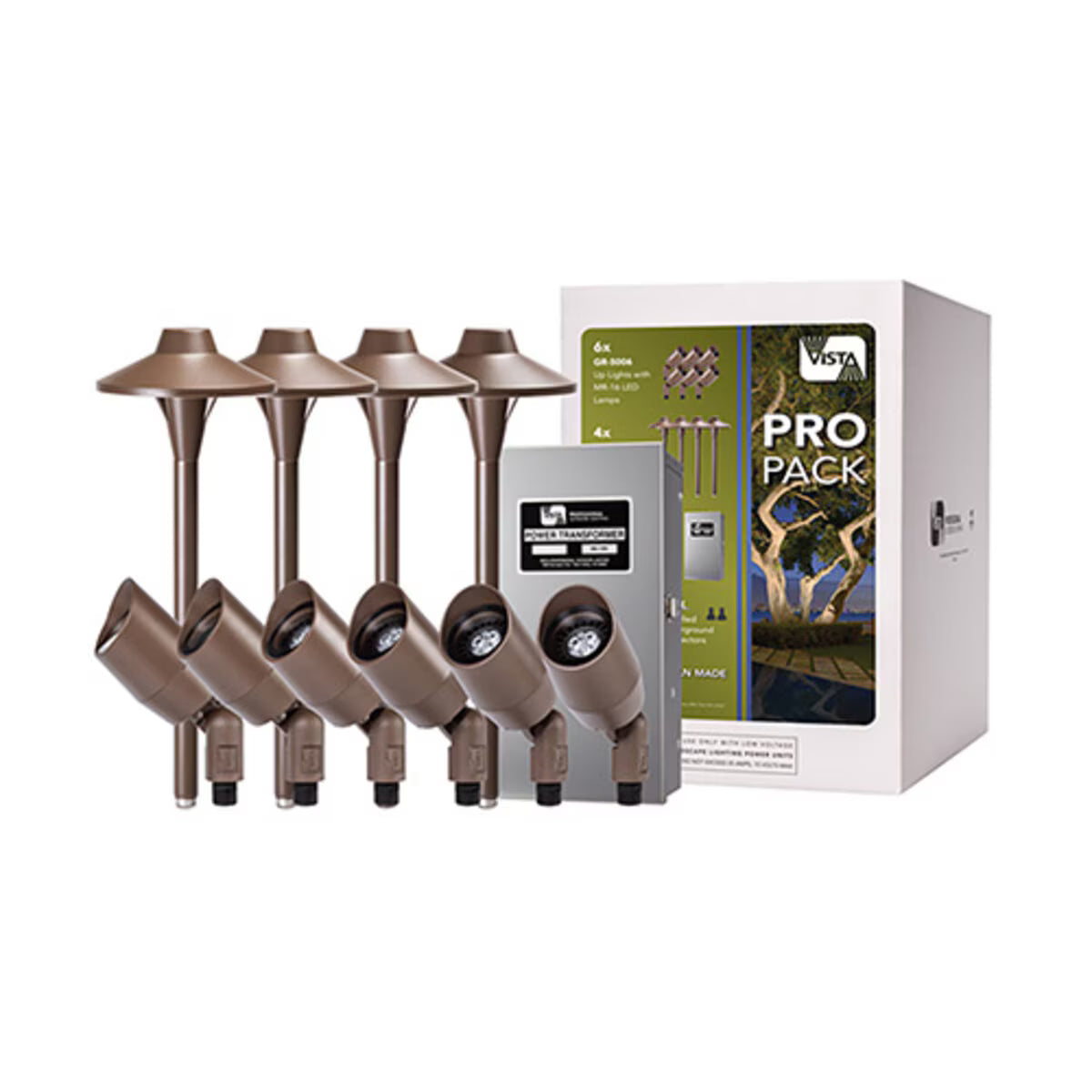 Vista Pro Pack: (6) GR-2216, (4) PR-6500, (1) ES-150 TRANSFORMER W/TIMER