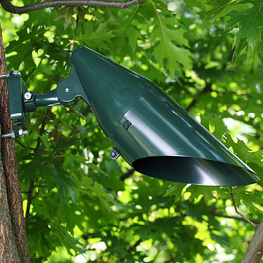 Moon Visions  7W12VDTMHGWW40 7W Green Down Tree Mount With Angle Shield