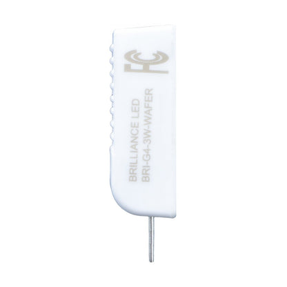 Brilliance LED Rectangle G4 Wafer Bipin 2W 2700K Warm White Light