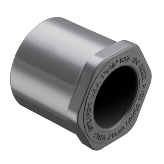 837-532 Sch 80 PVC Reducer Bushing Flush Style 6 in. x 4 in. Spigot x Socket | Spears
