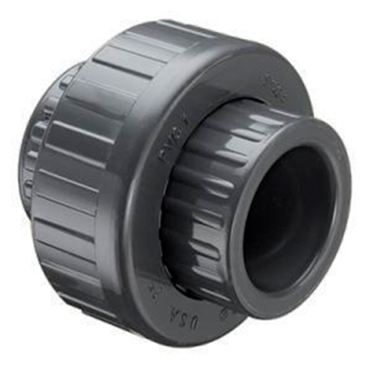 857-030  Schedule 80 PVC Union Valve (Old Style) 3 in. Socket w/ FKM O-Rings | Spears