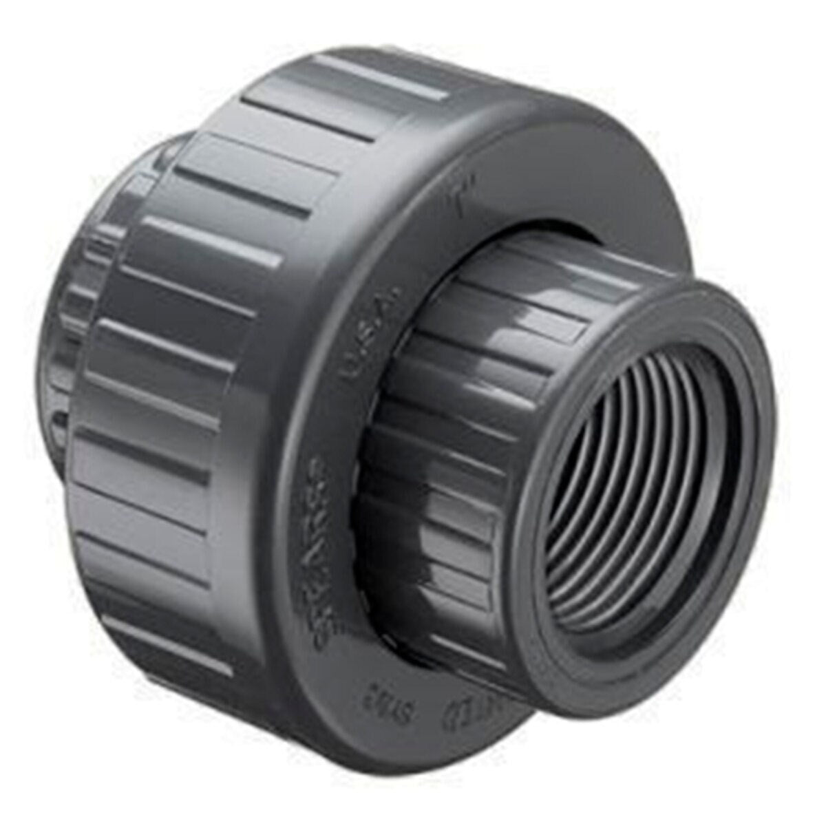 898-020 Sch 80 PVC Union (Old Style) 2 in. FIPT w/ EPDM O-Rings | Spears