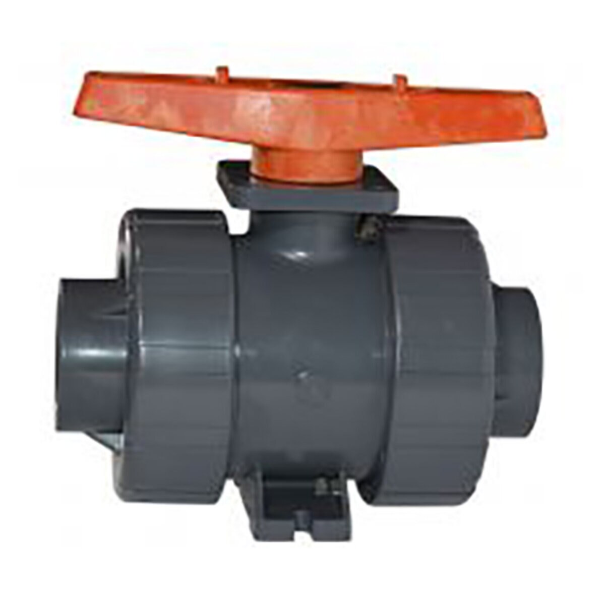 NDS Flo-Control Blocked Tru Union Ball Valve PVC 2-1/2 in. Solvent with EPDM O-Ring
