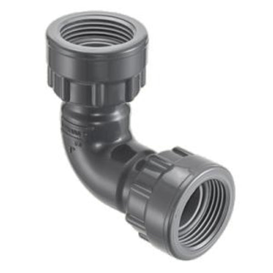 Spears Manifold Elbow 90 Degree 1 in. Swivel X Swivel w/o - Ring