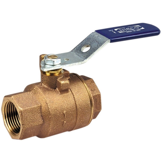 Nibco T-585-70 Full Port Ball Valve Bronze 1-1/2 in. FIPT